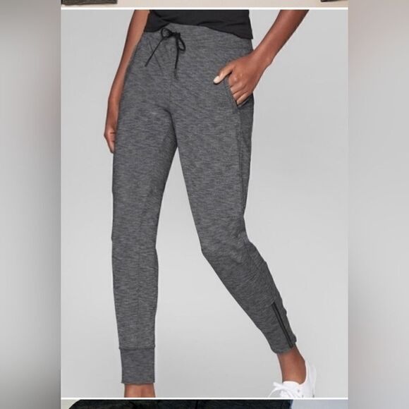 Athleta Metro Street Joggers gray  size M - Picture 1 of 11